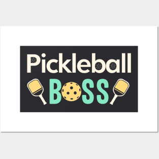 Pickleball Boss Posters and Art